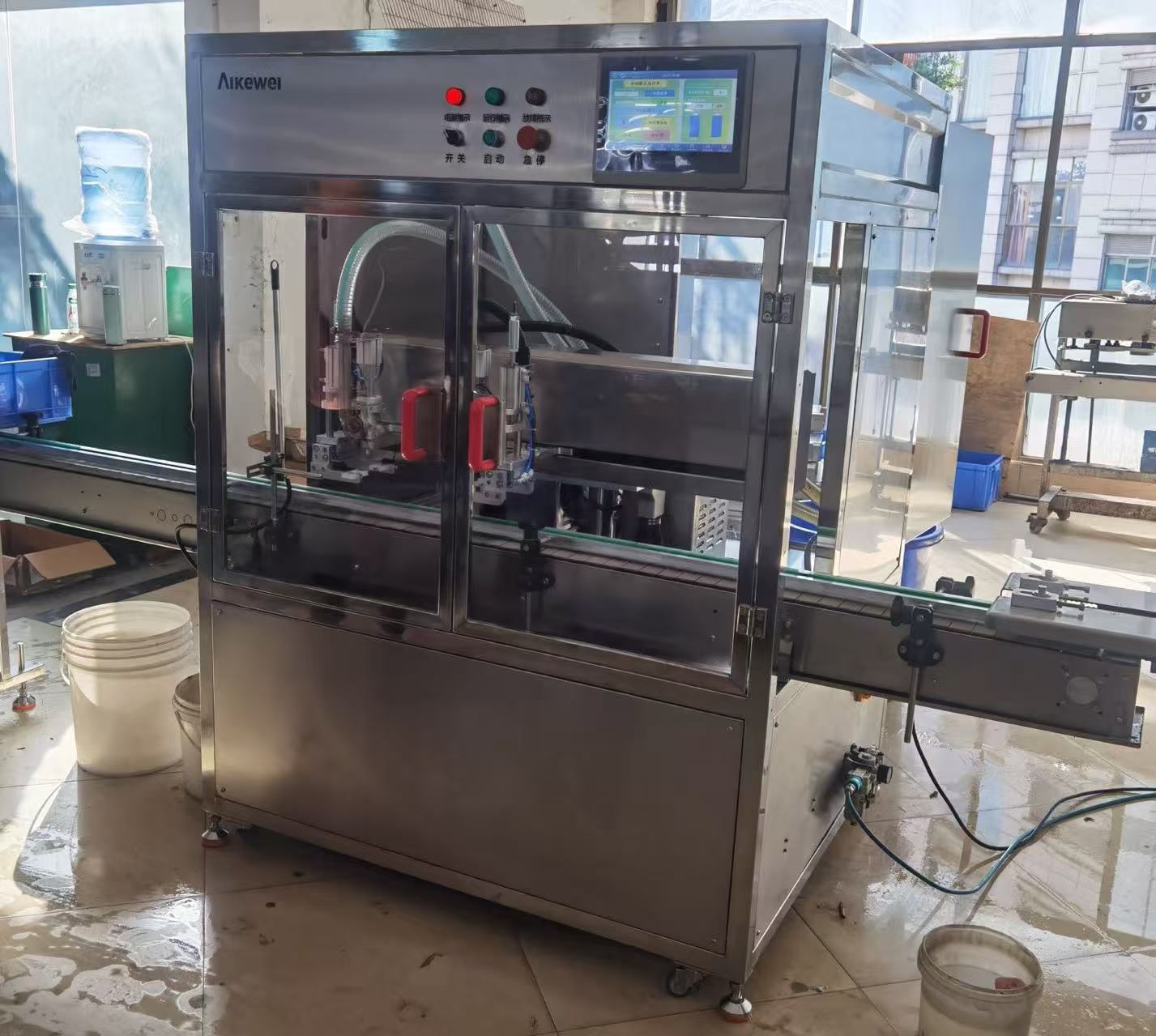 Dây chuyền làm đầy servo theo hai đầu